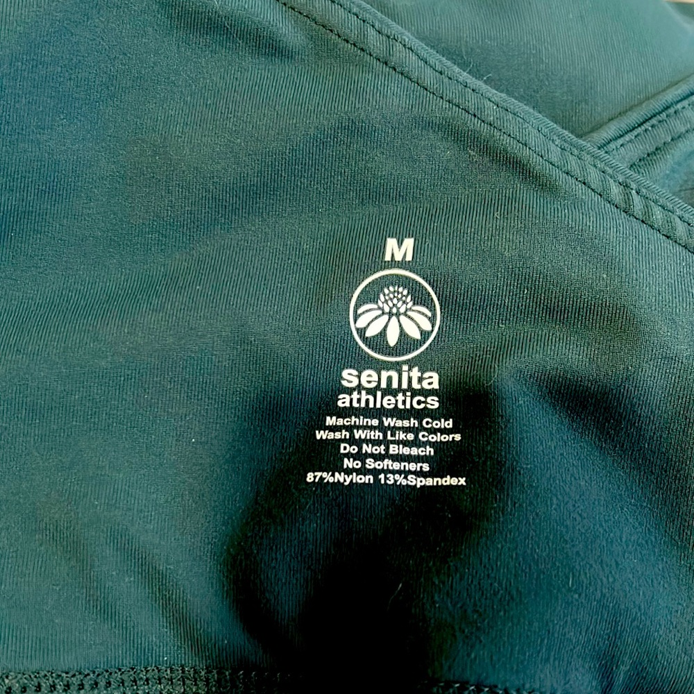 Forest green maternity leggings